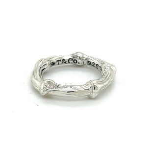 TIFFANY & Co 925 BAMBOO RING Sz5